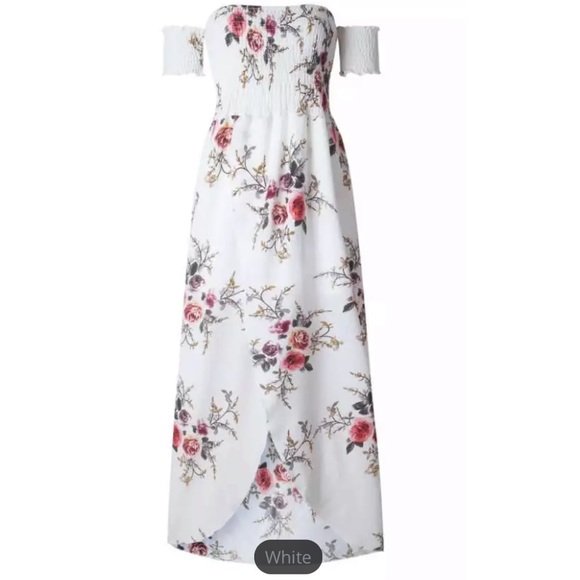 NWT size S-5XL FLORAL MAXI DRESS - Picture 4 of 10
